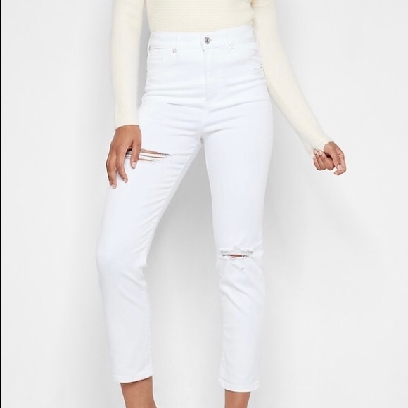 Express Super High Waisted Jeans NWT - Picture 2 of 5